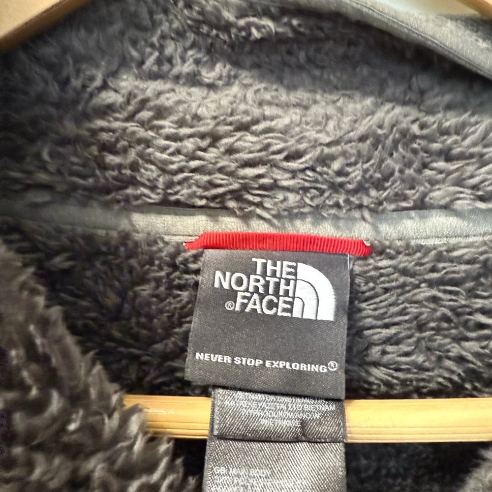 The North Face Men's Chimborazo Grey Full Zip Fleece Jacket Grey XL‎